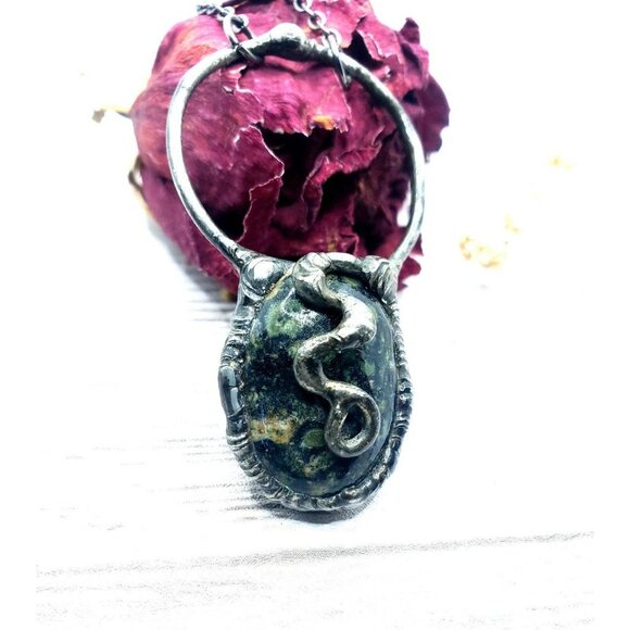 Kambaba jasper necklace - Picture 1 of 12